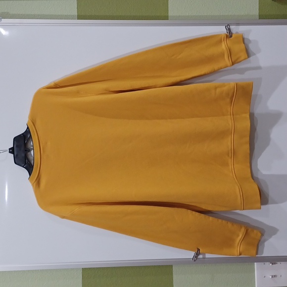 Hurley XL Royal Gold Dropout Ivy League Fleece lined crew neck pullover sweatshi - Picture 4 of 8